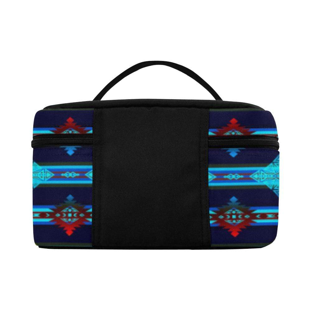 Plateau Night Cosmetic Bag/Large (Model 1658) Cosmetic Bag e-joyer