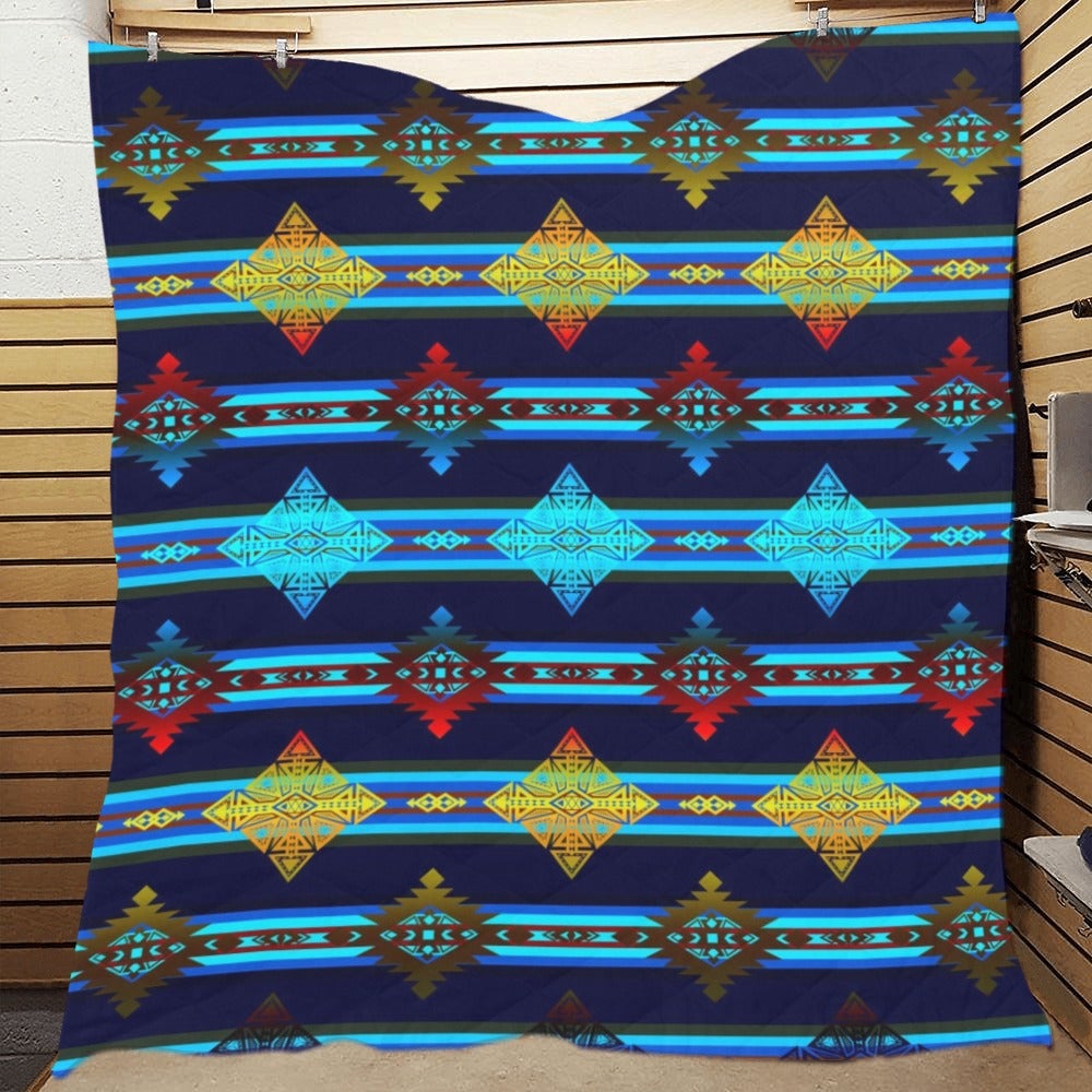 Plateau Night Quilt 70"x80" Quilt 70"x80" e-joyer