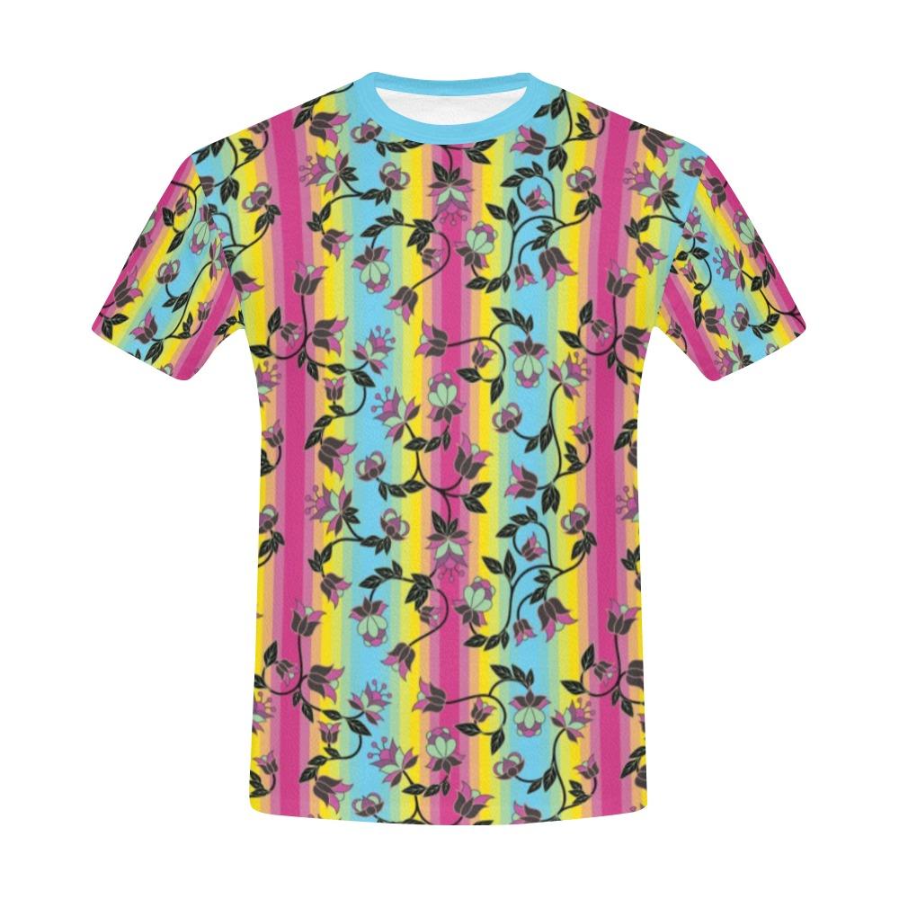 Powwow Carnival All Over Print T-Shirt for Men (USA Size) (Model T40) All Over Print T-Shirt for Men (T40) e-joyer