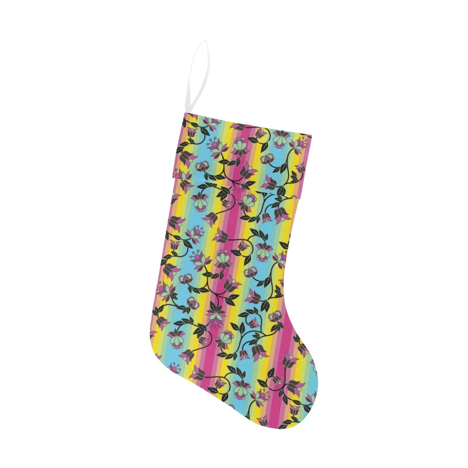 Powwow Carnival Christmas Stocking holiday stocking e-joyer