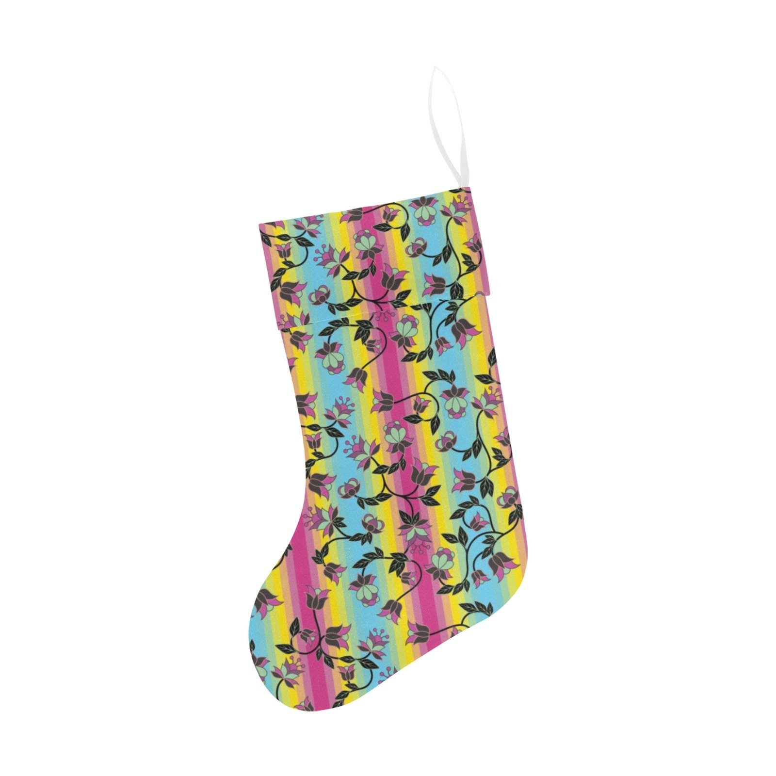 Powwow Carnival Christmas Stocking holiday stocking e-joyer