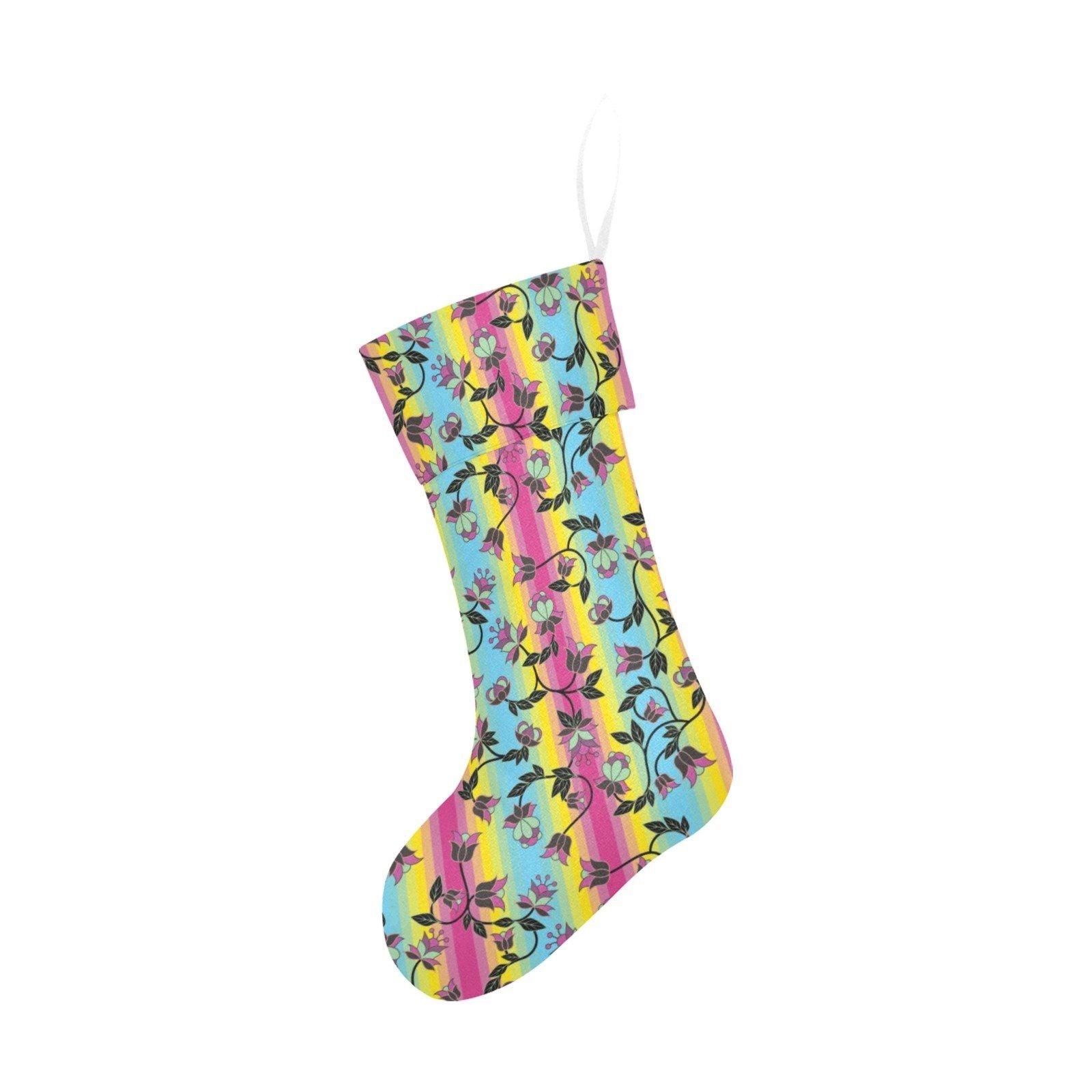 Powwow Carnival Christmas Stocking holiday stocking e-joyer