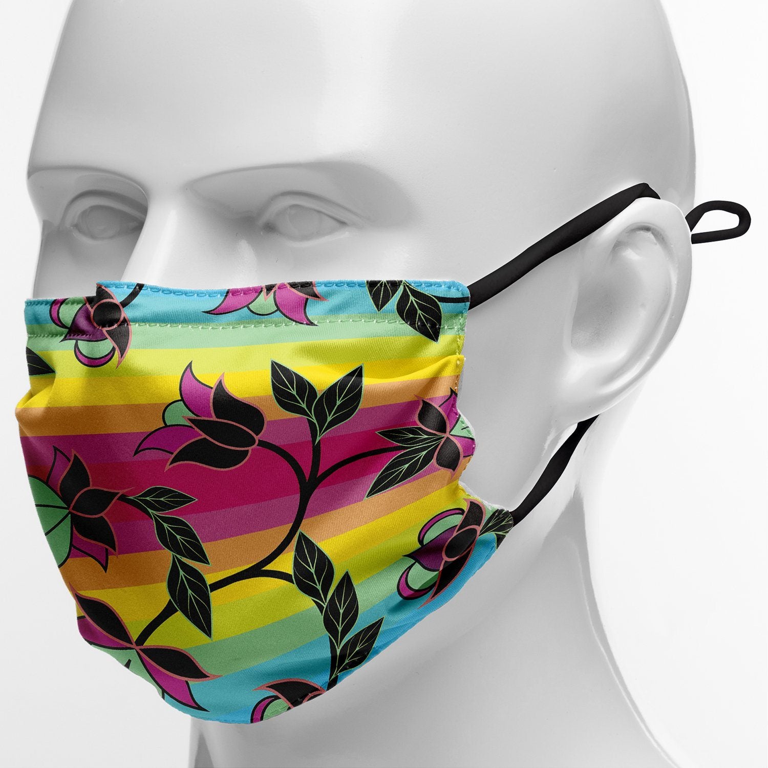 Powwow Carnival Face Cover Herman