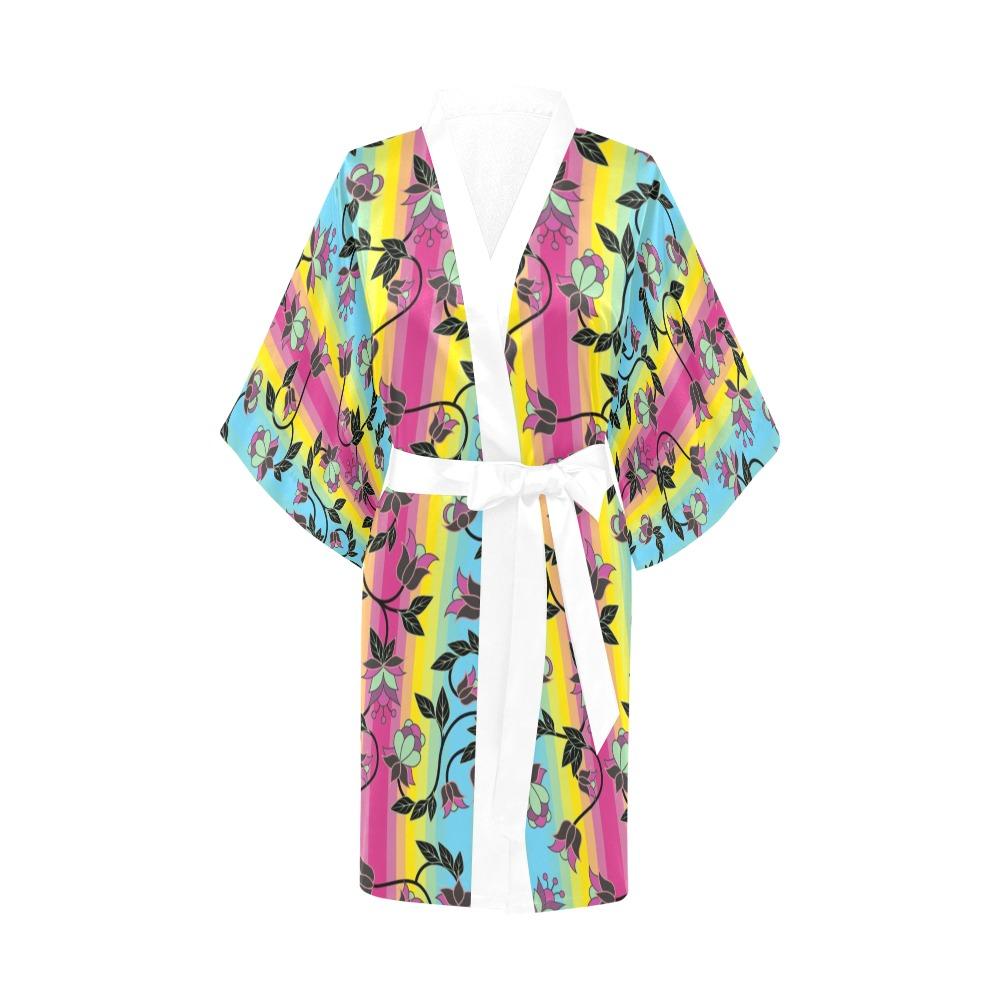 Powwow Carnival Kimono Robe Artsadd