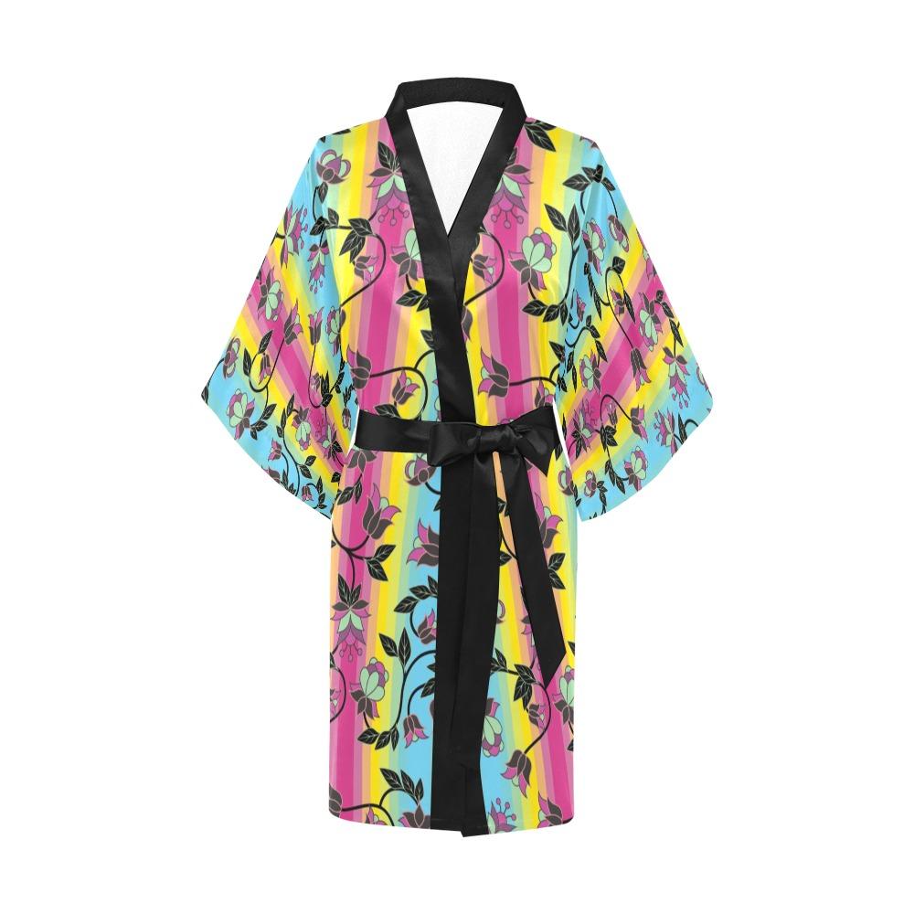 Powwow Carnival Kimono Robe Artsadd 