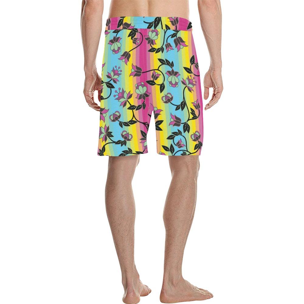 Powwow Carnival Men's All Over Print Casual Shorts (Model L23) Men's Casual Shorts (L23) e-joyer