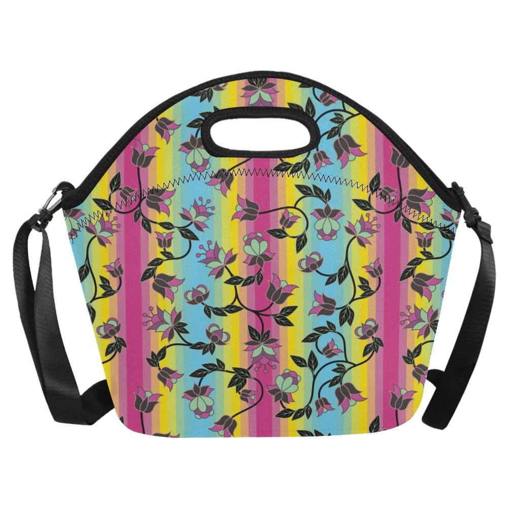 Powwow Carnival Neoprene Lunch Bag/Large (Model 1669) bag e-joyer