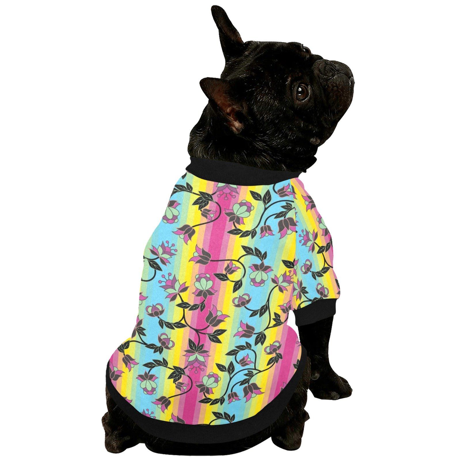 Powwow Carnival Pet Dog Round Neck Shirt Pet Dog Round Neck Shirt e-joyer 