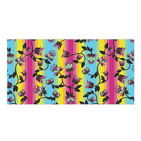 Powwow Carnival Satin Shawl Scarf 49 Dzine