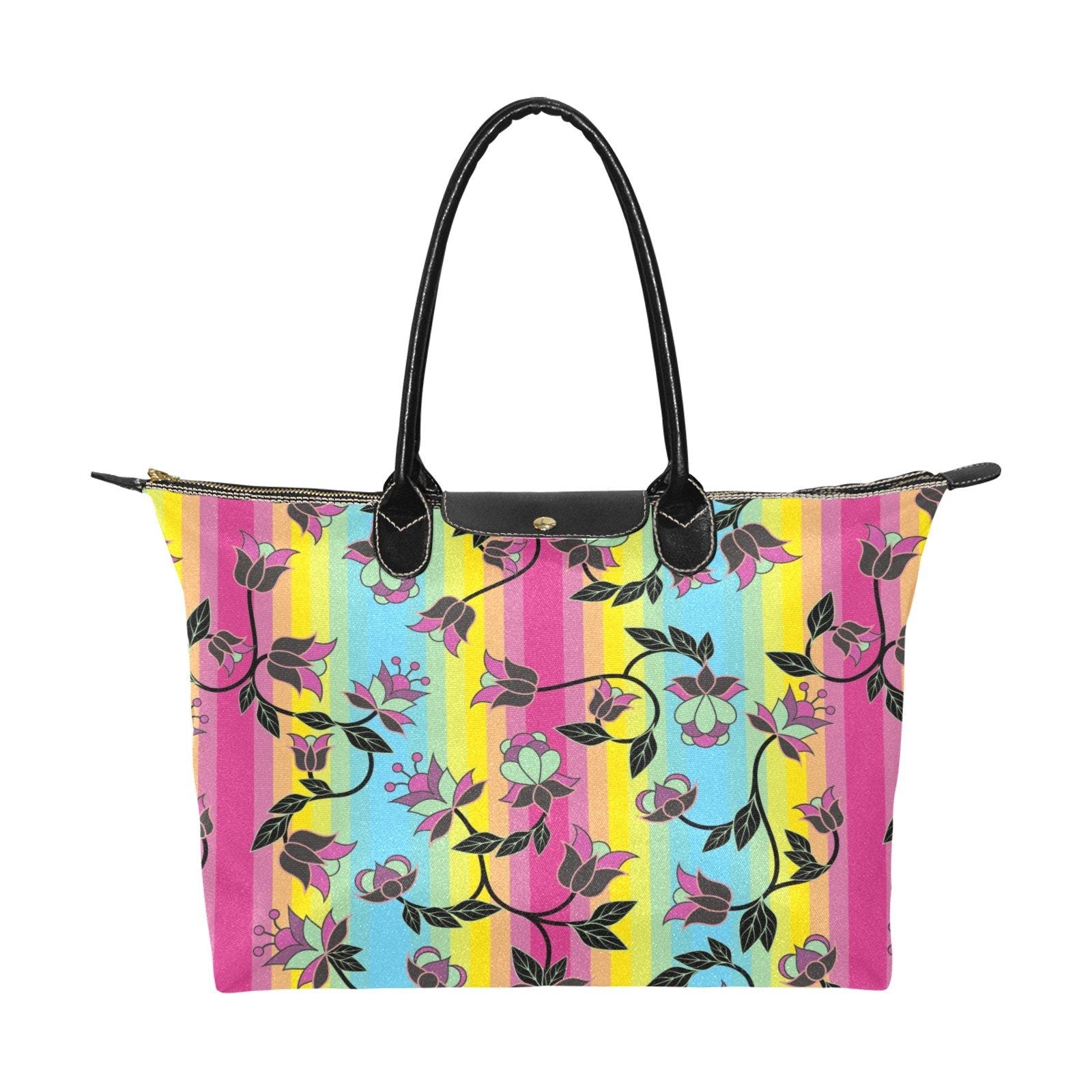 Powwow Carnival Single-Shoulder Lady Handbag (Model 1714) bag e-joyer