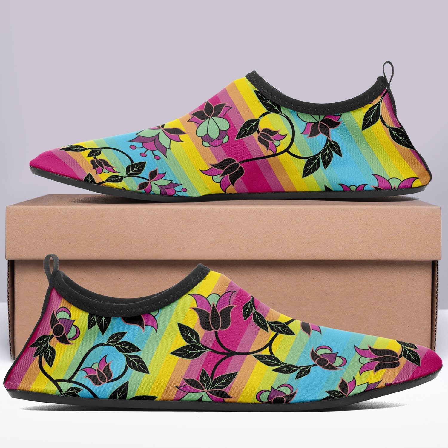 Powwow Carnival Sockamoccs Kid's Slip On Shoes Herman