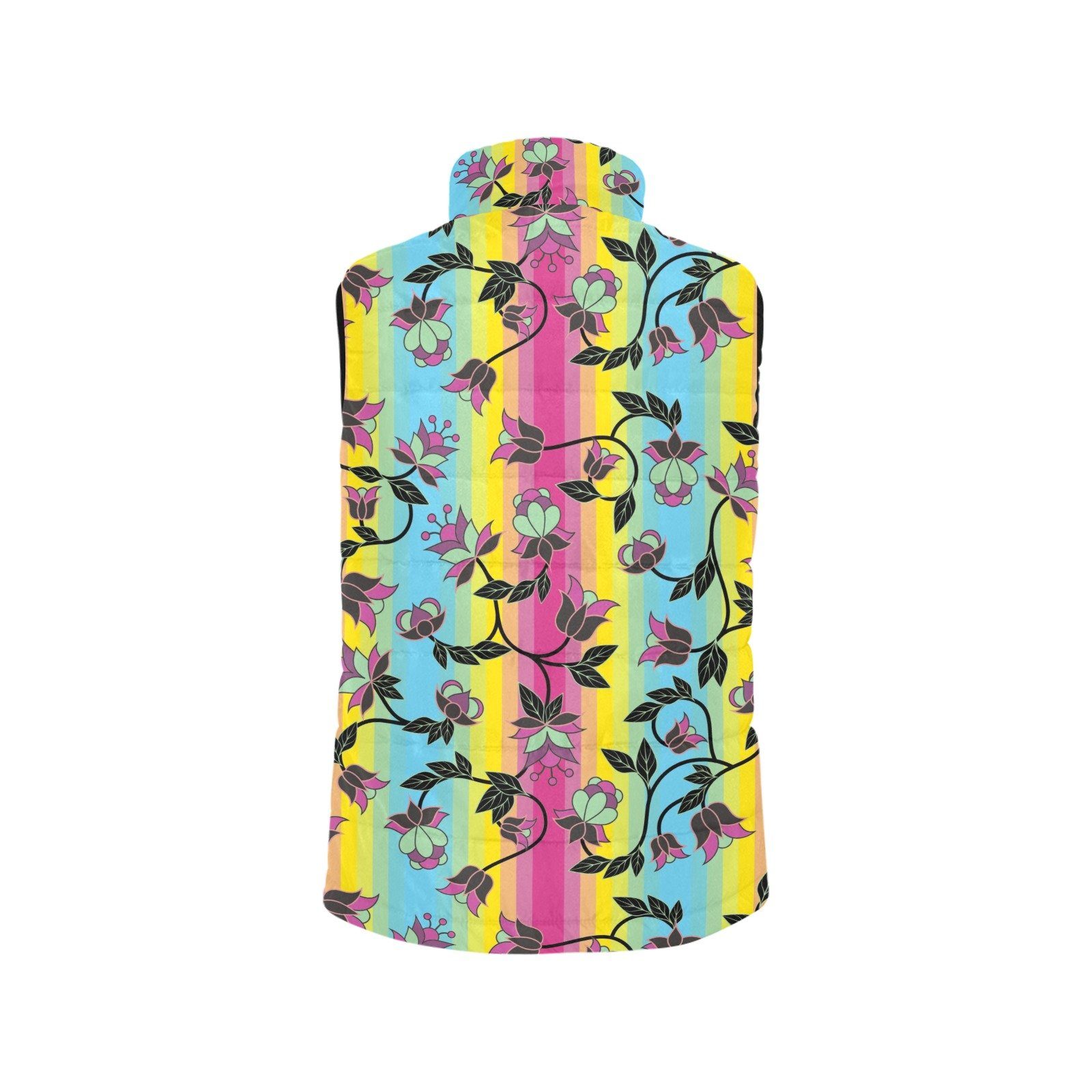 Powwow Carnival Women's Padded Vest Jacket (Model H44) Women's Padded Vest Jacket (H44) e-joyer