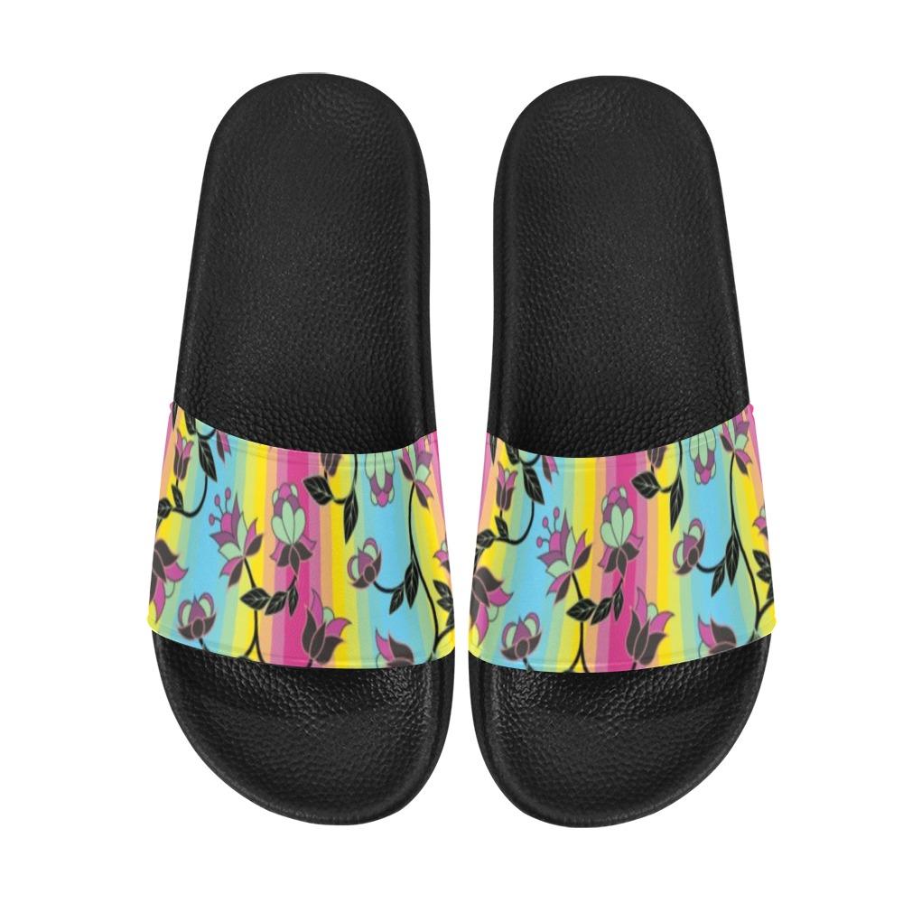 Powwow Carnival Women's Slide Sandals (Model 057) Women's Slide Sandals (057) e-joyer