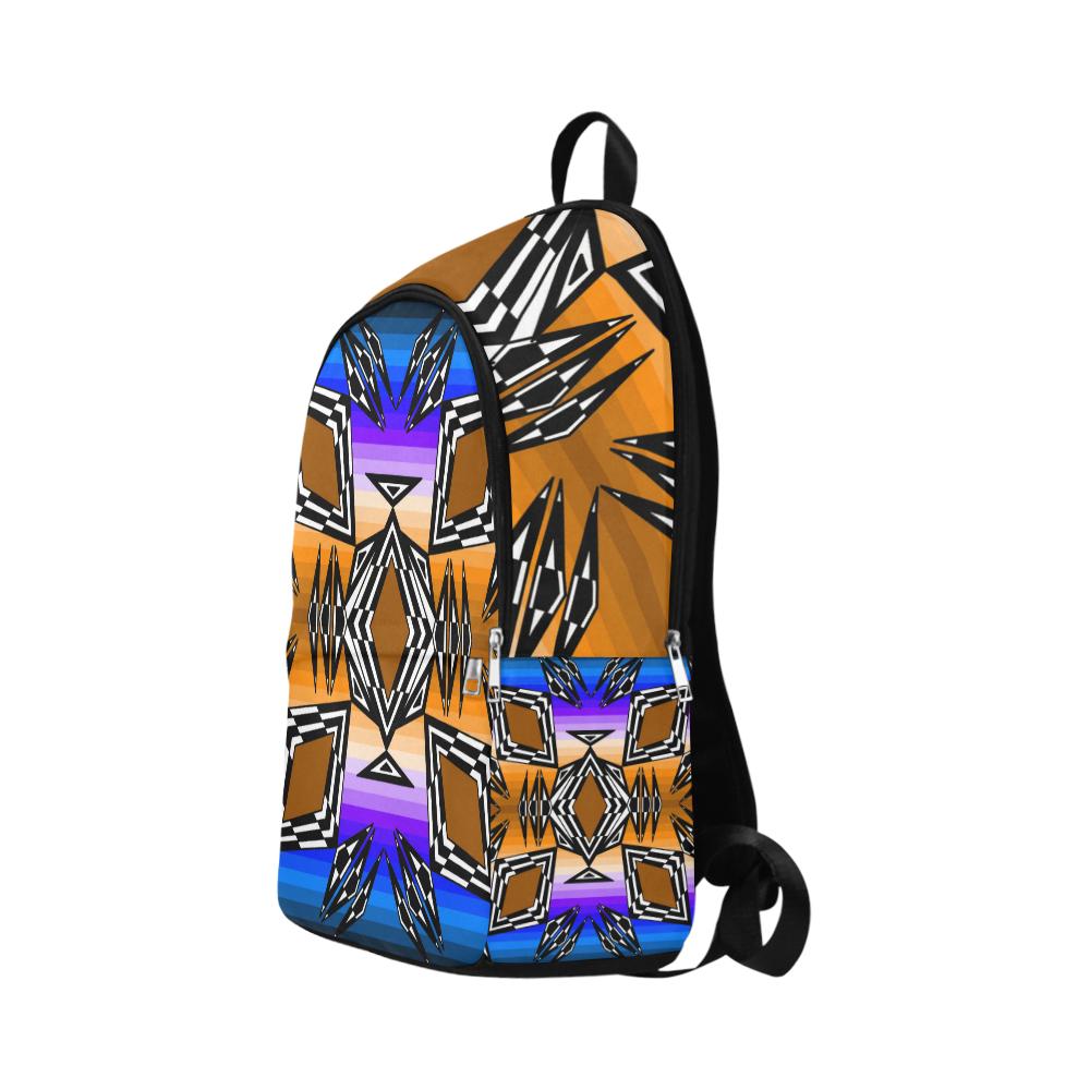 Prairie Fire Afternoon Fabric Adult Backpack (Model 1659) Casual Backpack for Adult (1659) e-joyer
