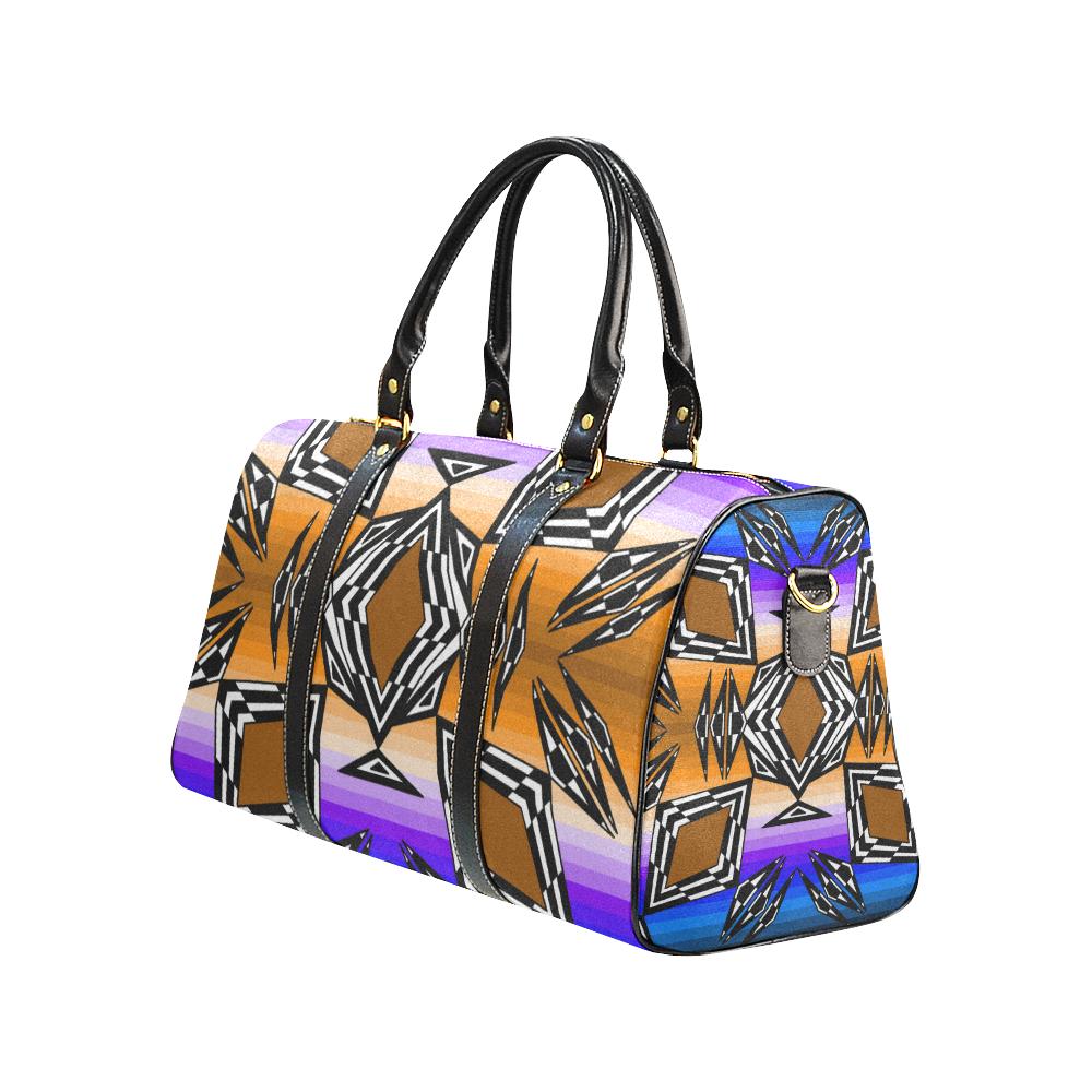 Prairie Fire Afternoon New Waterproof Travel Bag/Small (Model 1639) Waterproof Travel Bags (1639) e-joyer