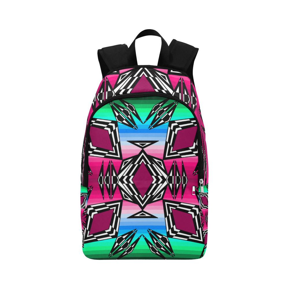 Prairie Fire Fall Fabric Adult Backpack (Model 1659) Casual Backpack for Adult (1659) e-joyer