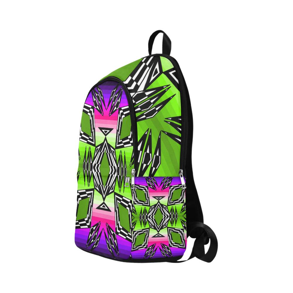 Prairie Fire Night Sky Fabric Adult Backpack (Model 1659) Casual Backpack for Adult (1659) e-joyer