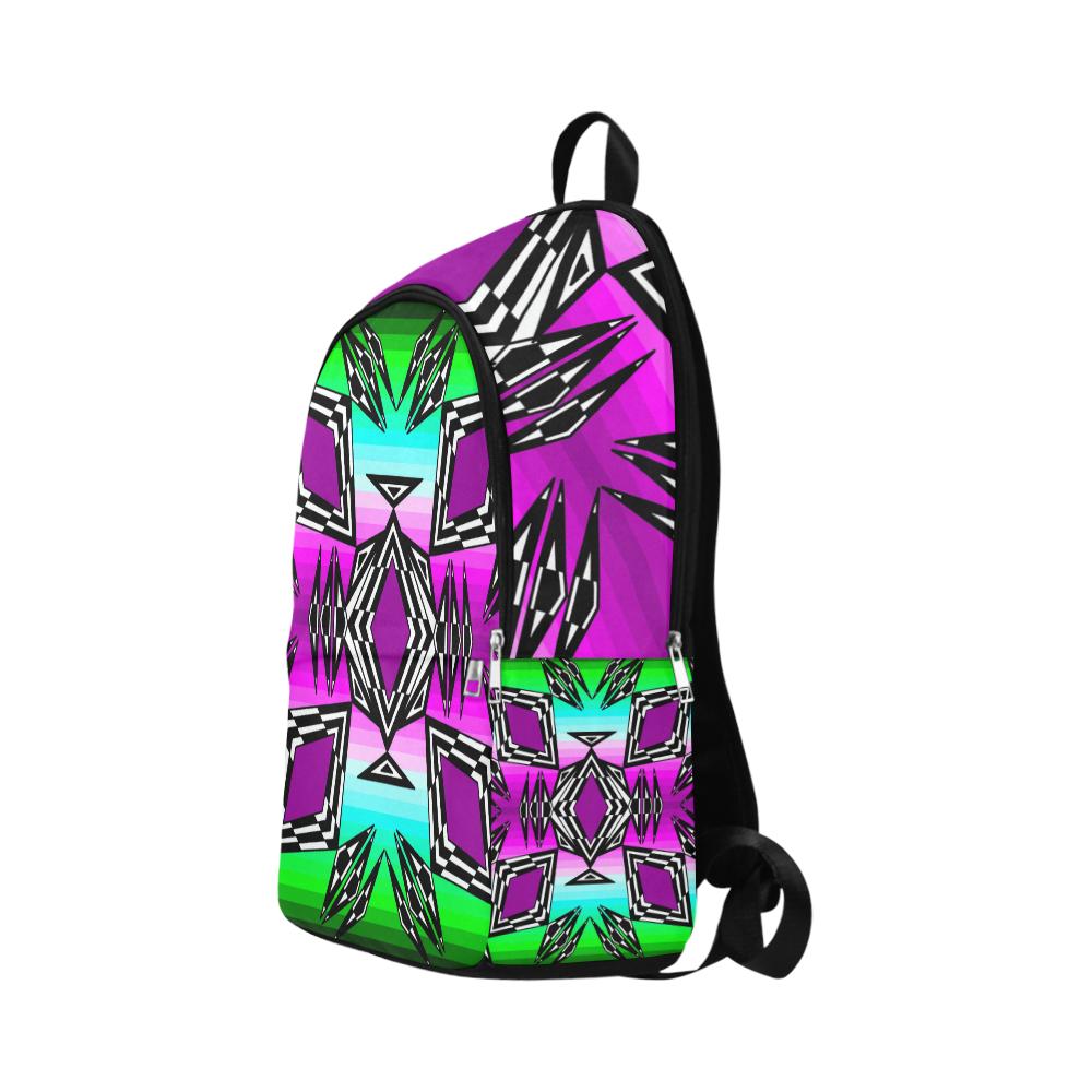 Prairie Fire Sunrise Fabric Adult Backpack (Model 1659) Casual Backpack for Adult (1659) e-joyer