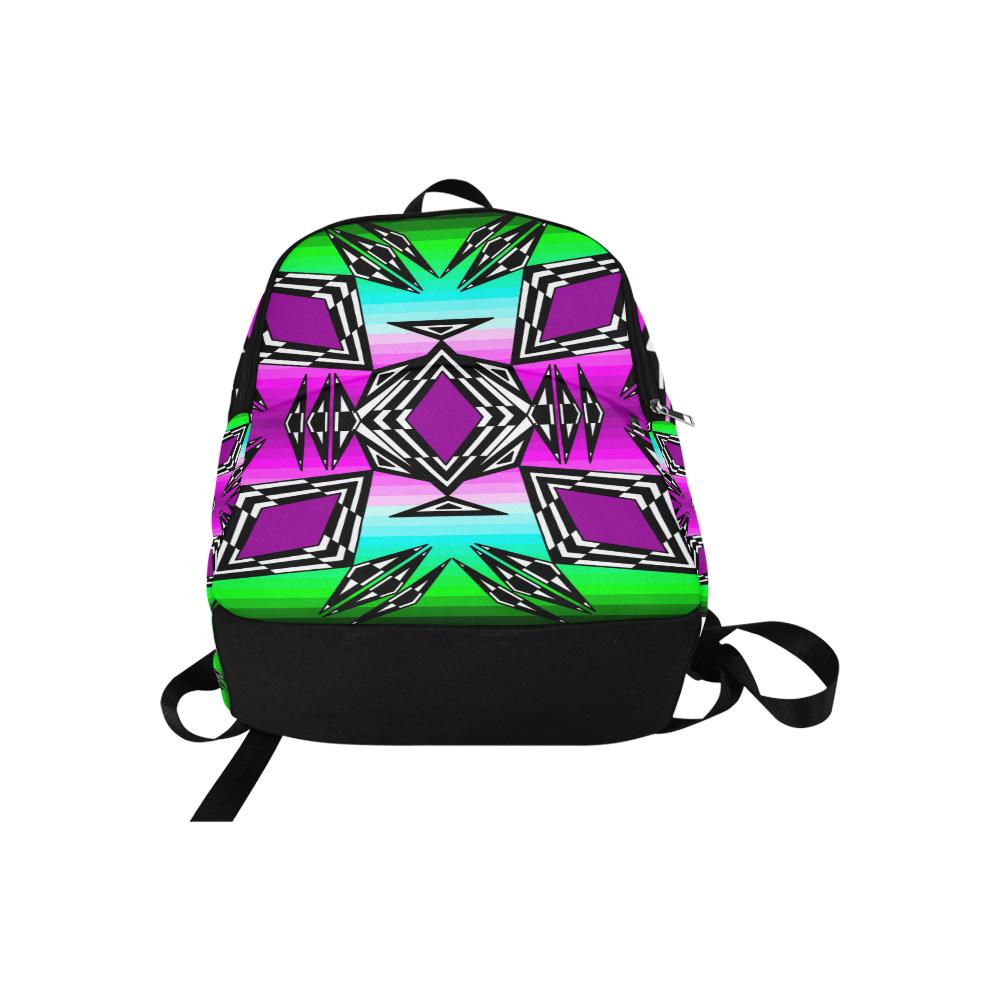 Prairie Fire Sunrise Fabric Adult Backpack (Model 1659) Casual Backpack for Adult (1659) e-joyer