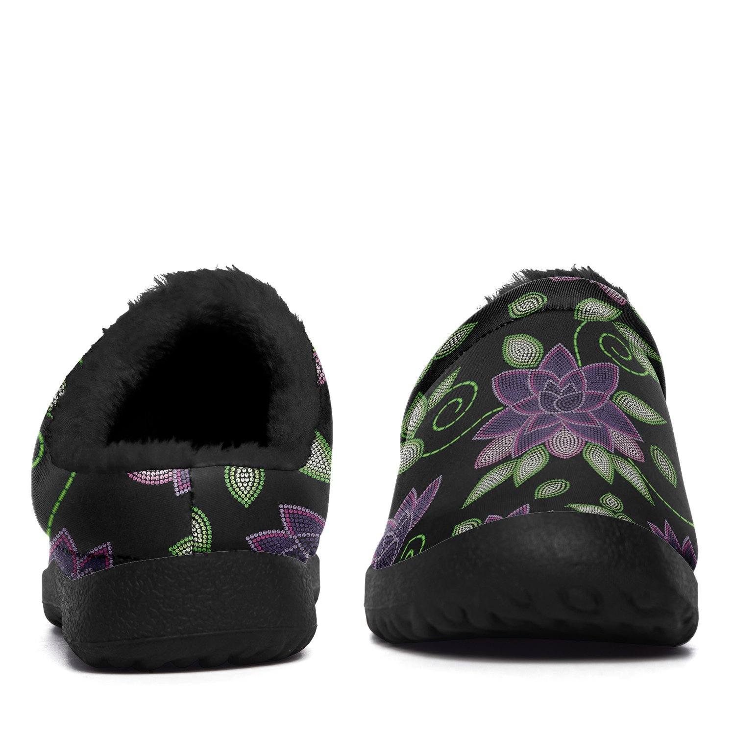 Purple Beaded Rose Ikinnii Indoor Slipper 49 Dzine