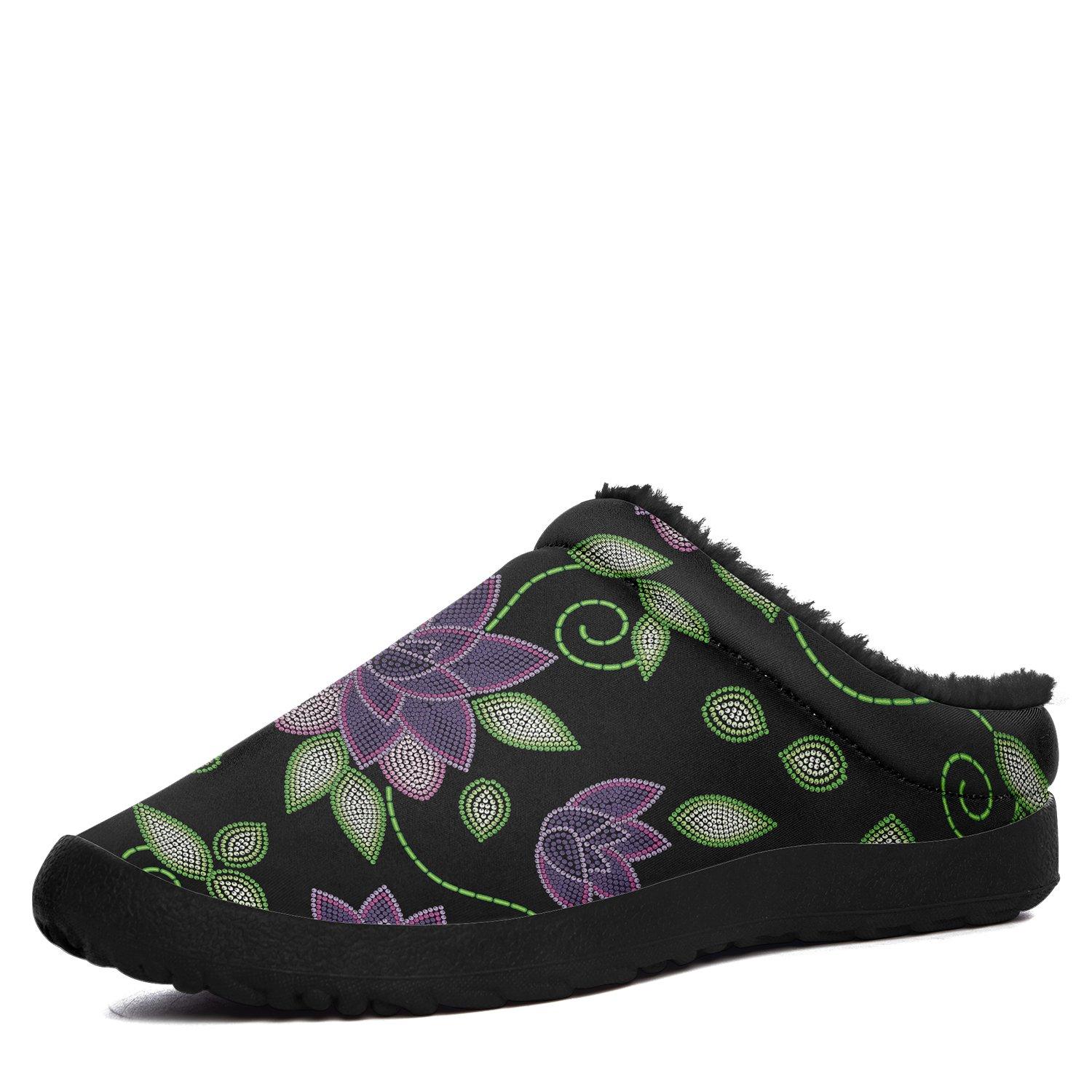 Purple Beaded Rose Ikinnii Indoor Slipper 49 Dzine