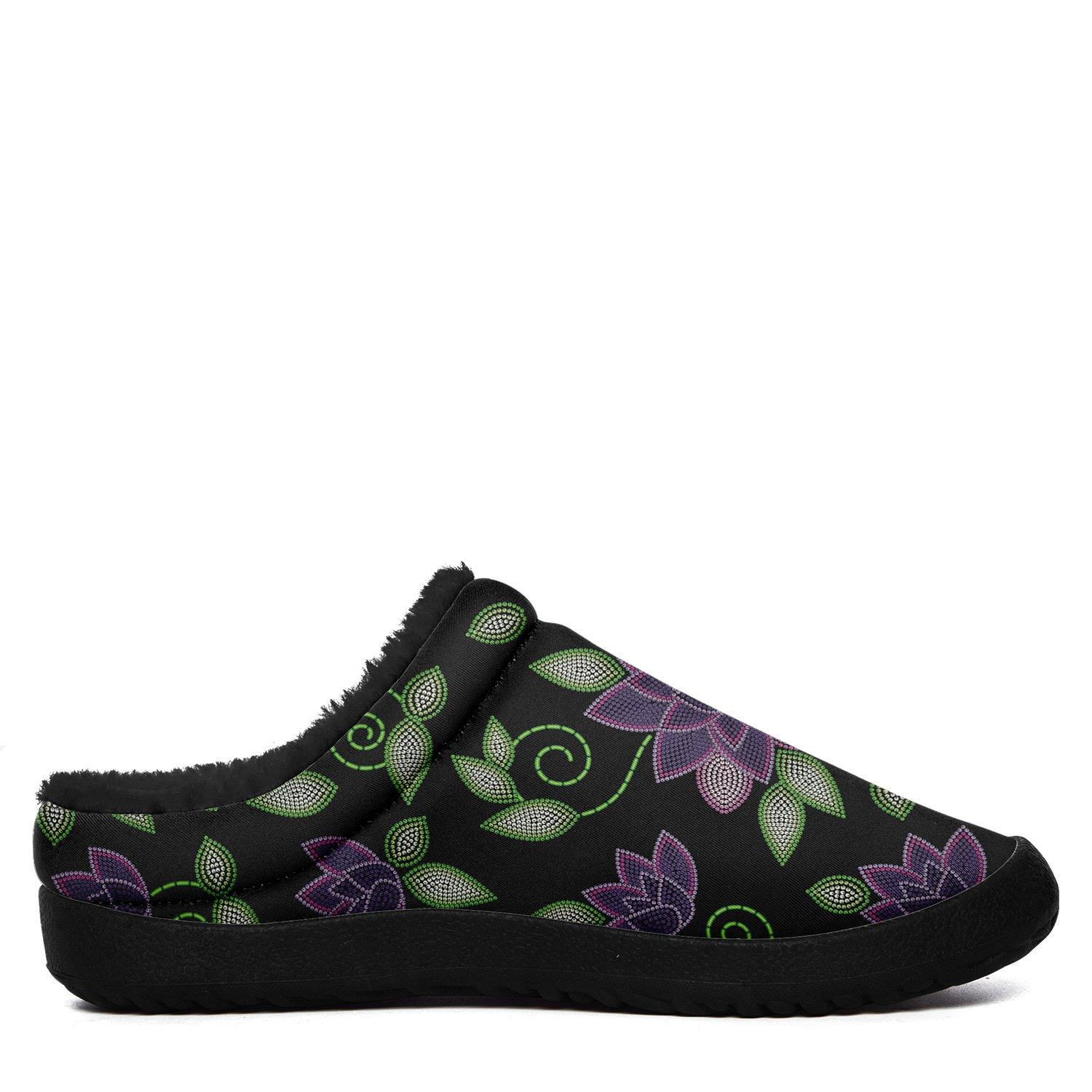 Purple Beaded Rose Ikinnii Indoor Slipper 49 Dzine
