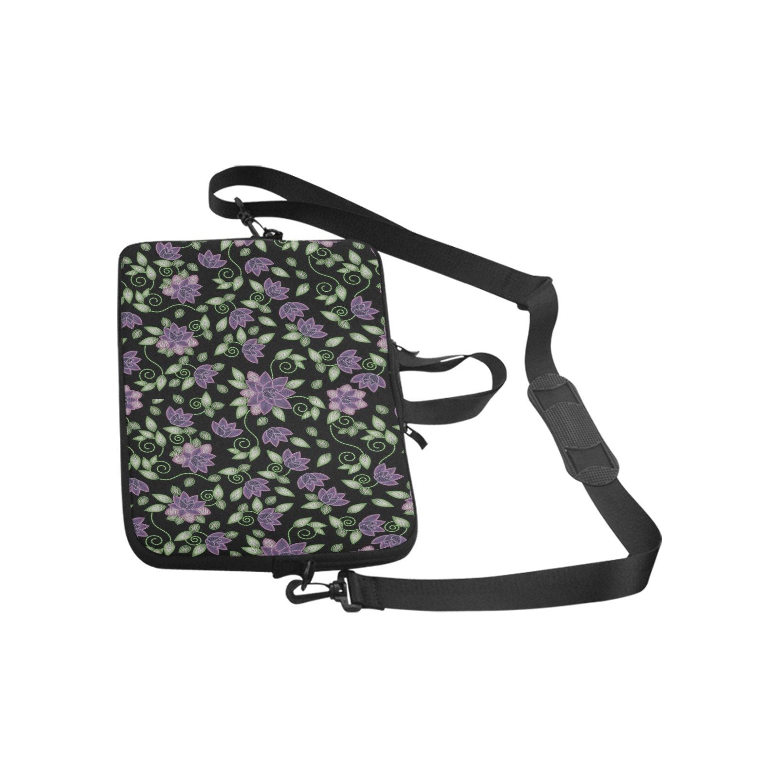 Purple Beaded Rose Laptop Handbags 13" Laptop Handbags 13" e-joyer