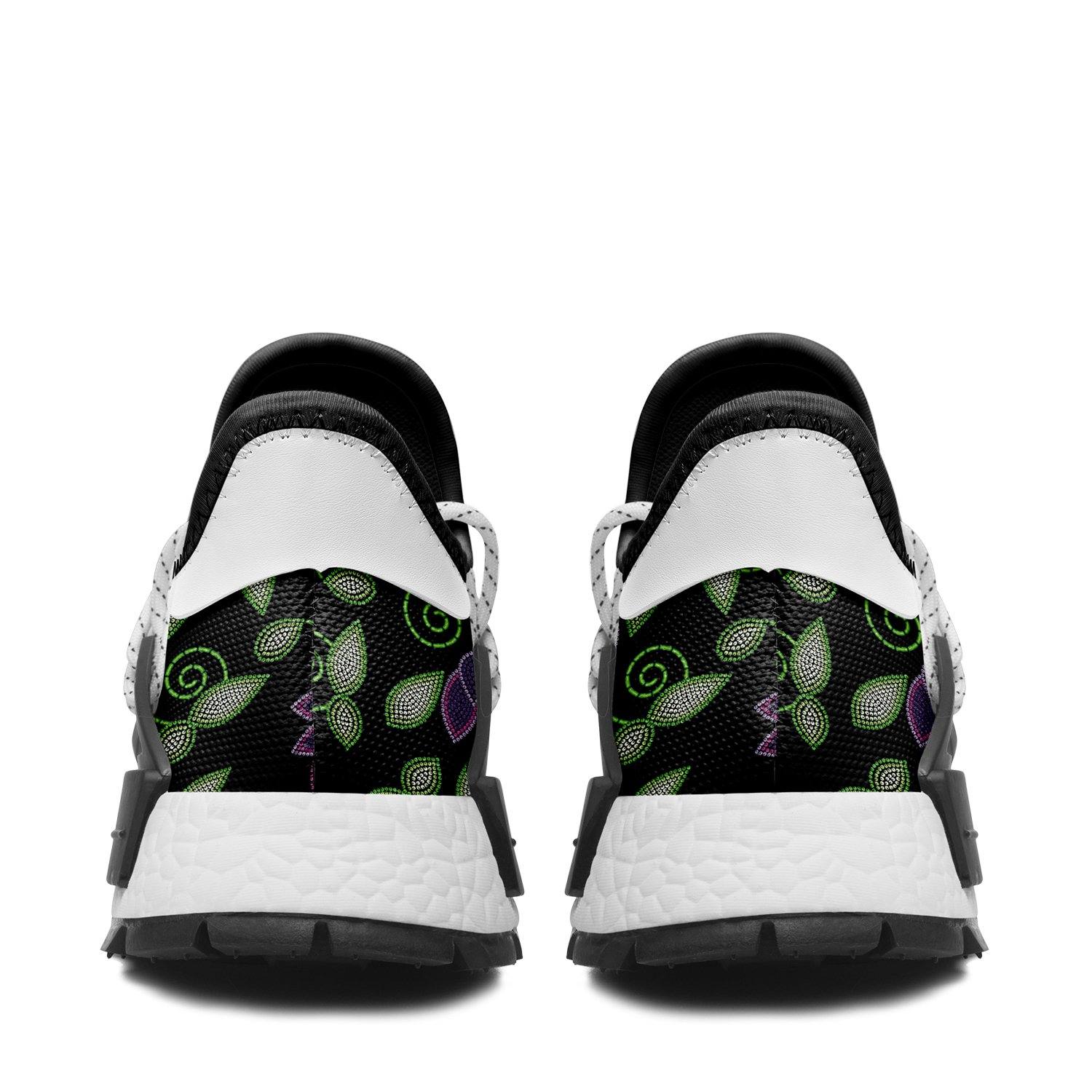 Purple Beaded Rose Okaki Sneakers Shoes Herman