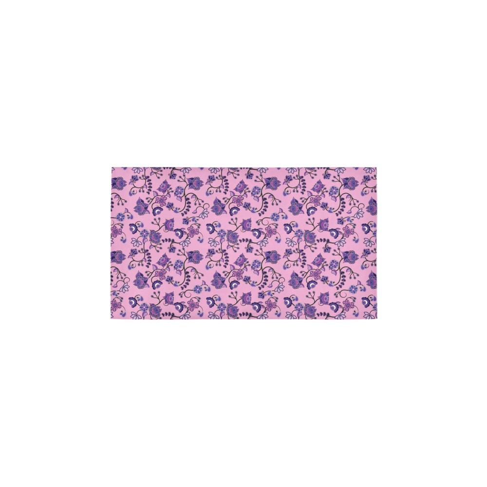 Purple Floral Amour Bath Rug 16''x 28'' Bath Rug 16''x 28'' e-joyer