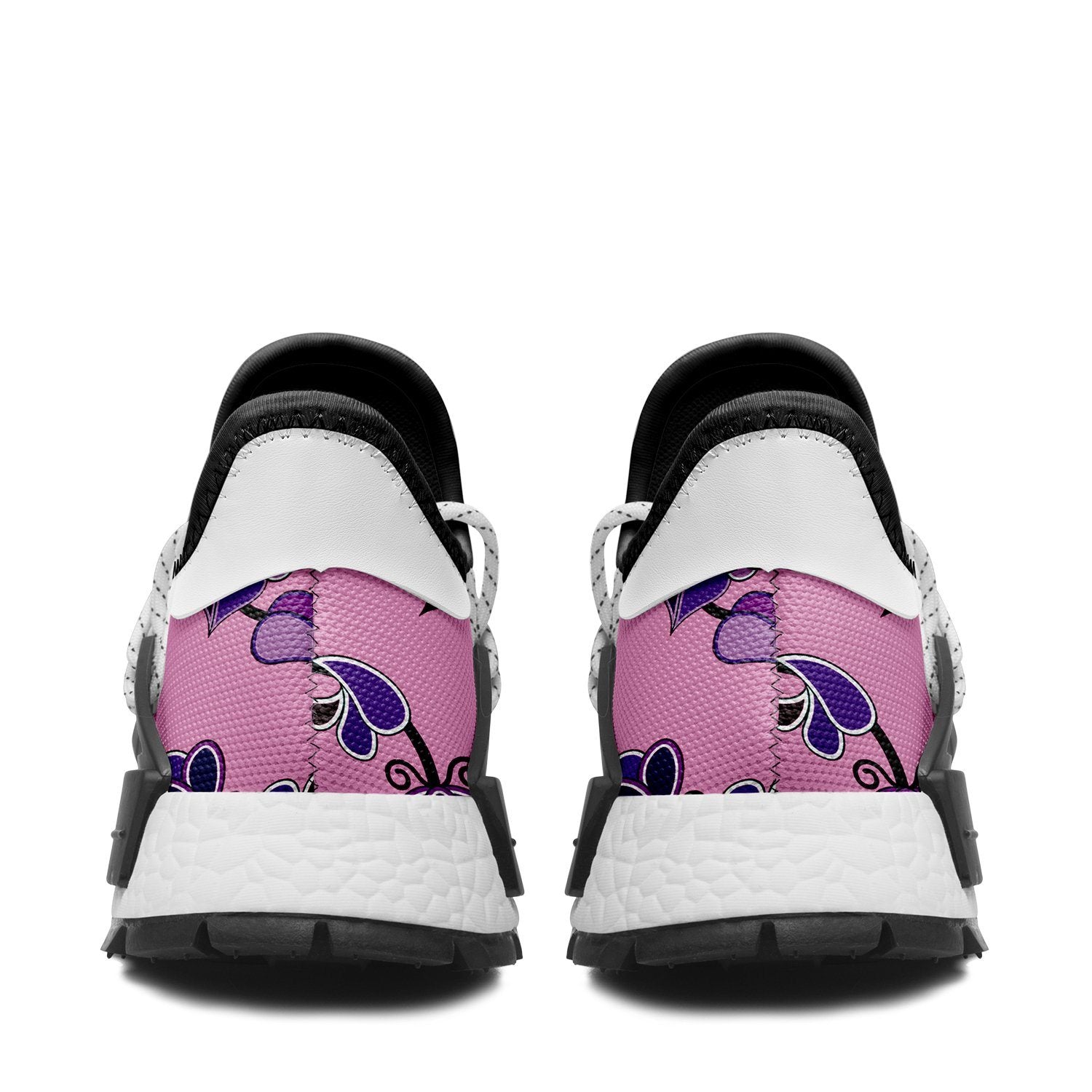 Purple Floral Amour Okaki Sneakers Shoes Herman