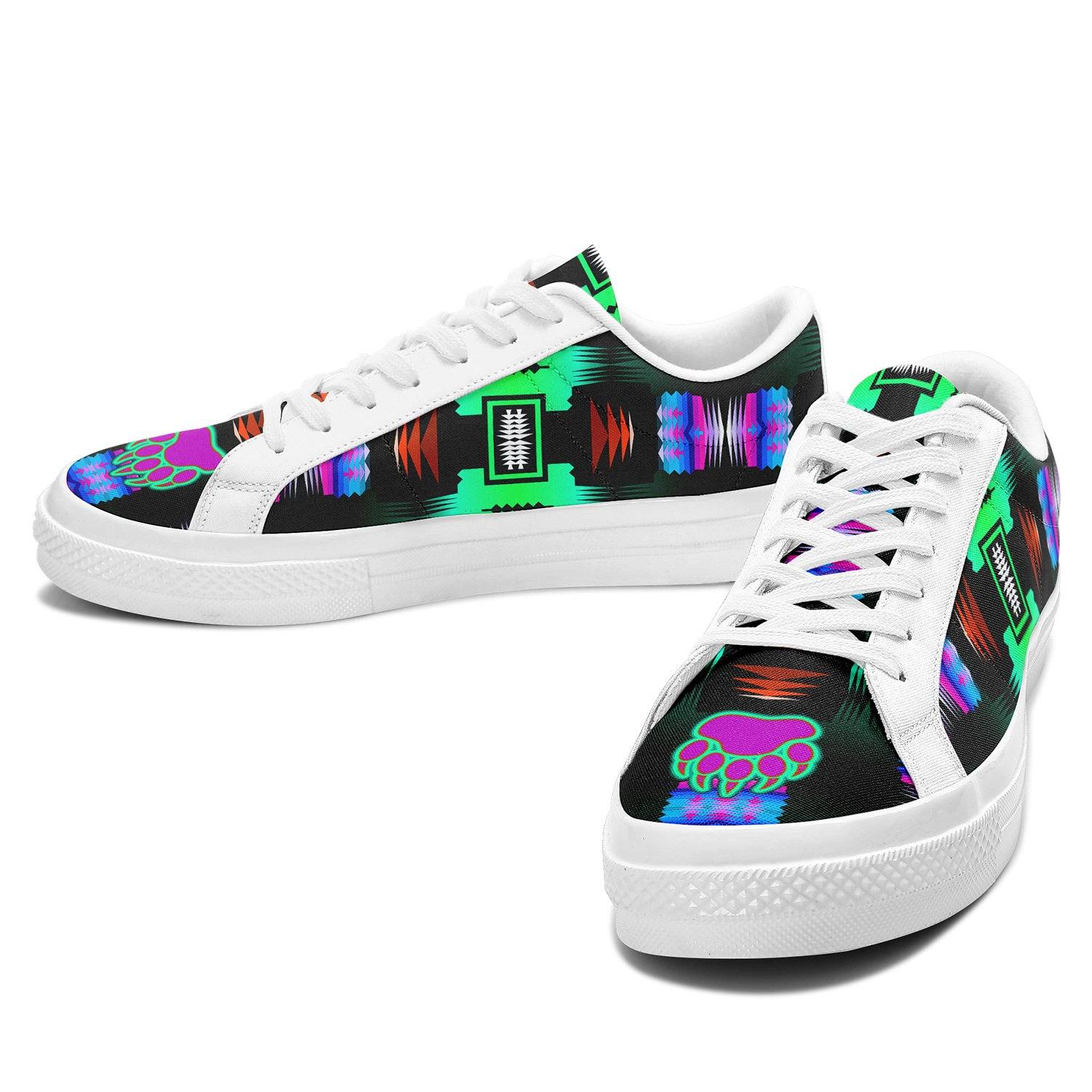 Purple Midnight Bearpaw Aapisi Low Top Canvas Shoes White Sole 49 Dzine