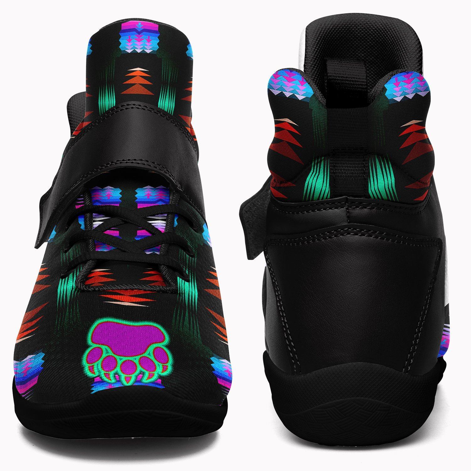 Purple Midnight Bearpaw Ipottaa Basketball / Sport High Top Shoes - Black Sole 49 Dzine