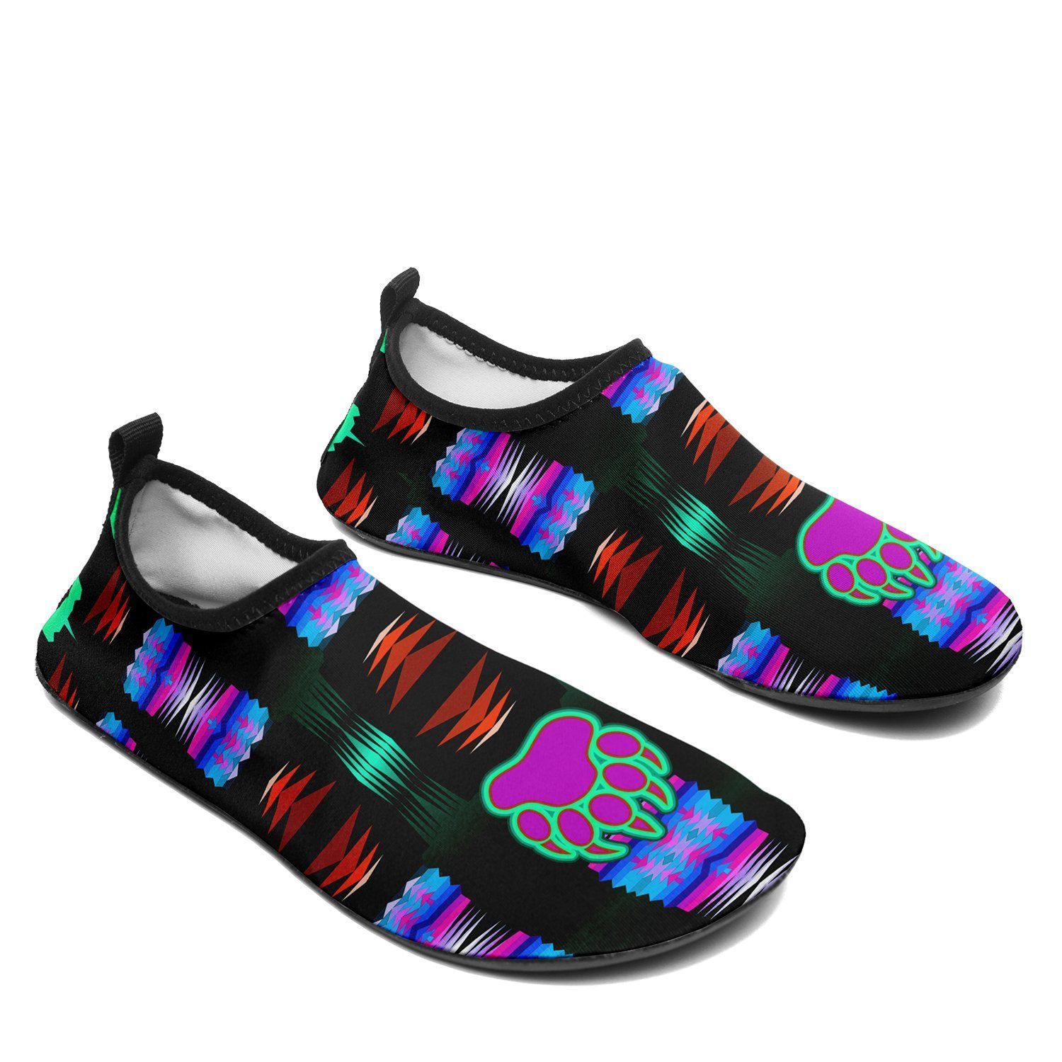 Purple Midnight Bearpaw Sockamoccs Kid's Slip On Shoes 49 Dzine
