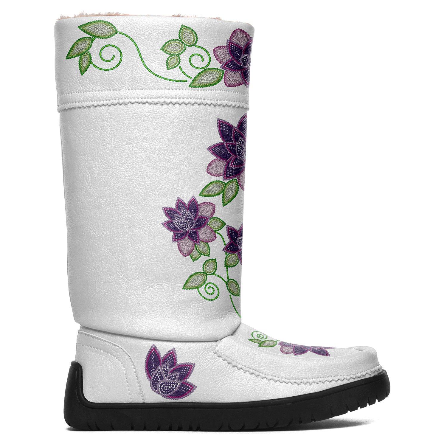Purple Rose Real Leather MoccaLux 49 Dzine