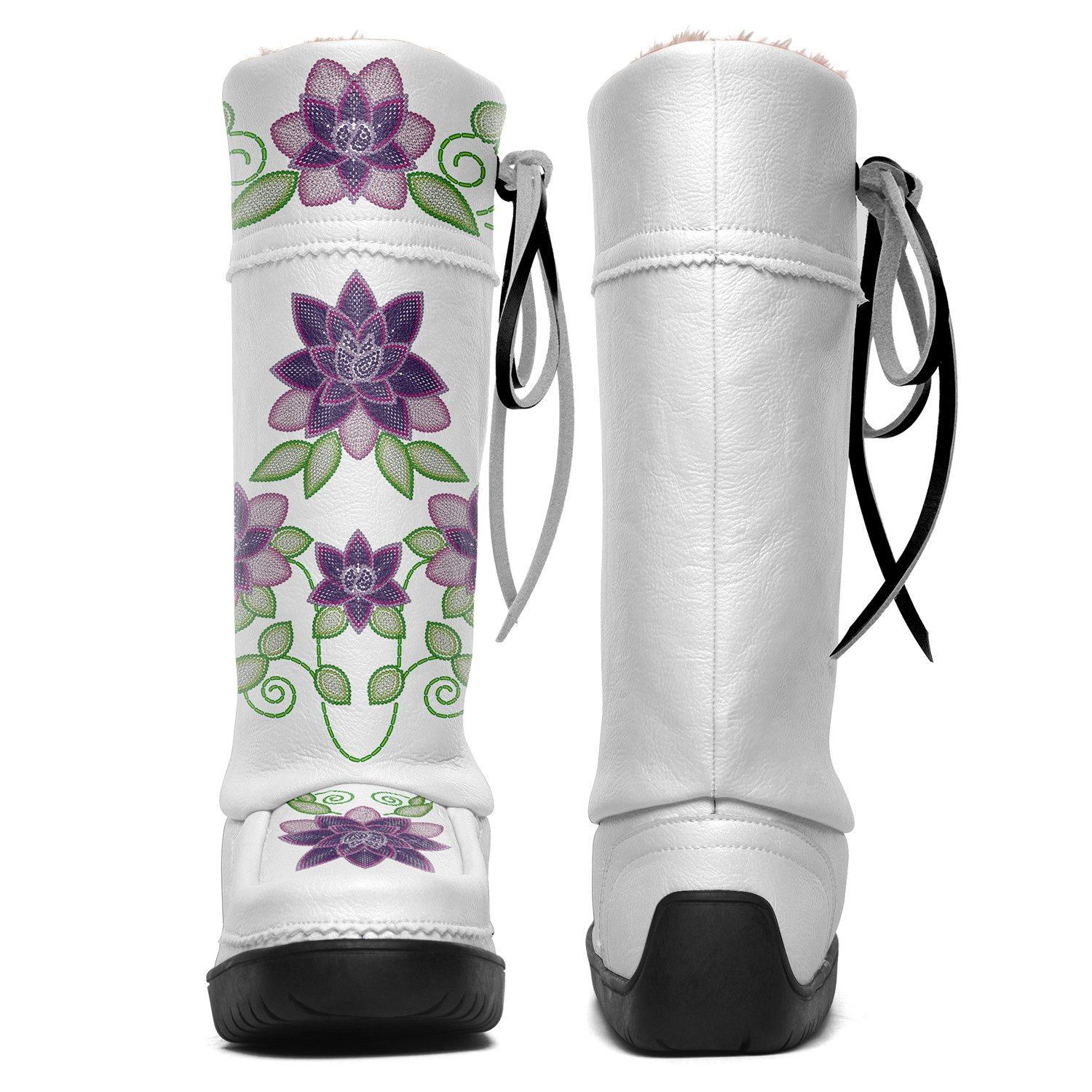 Purple Rose Real Leather MoccaLux 49 Dzine