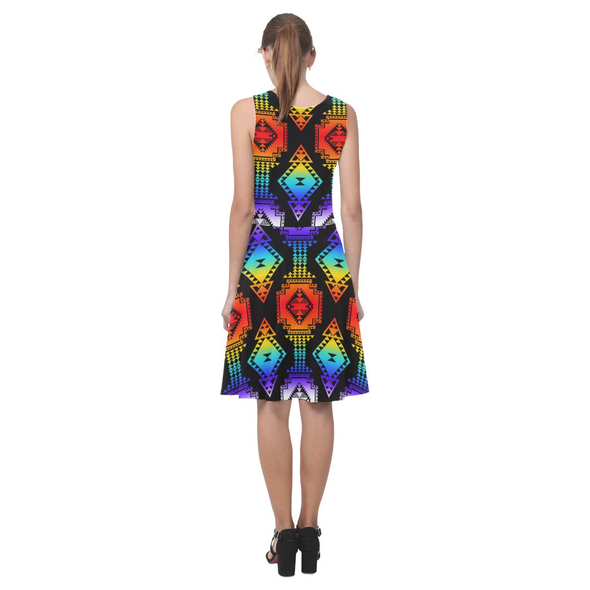 Rainbow Gathering Atalanta Casual Sundress(Model D04) Atalanta Sundress (D04) e-joyer