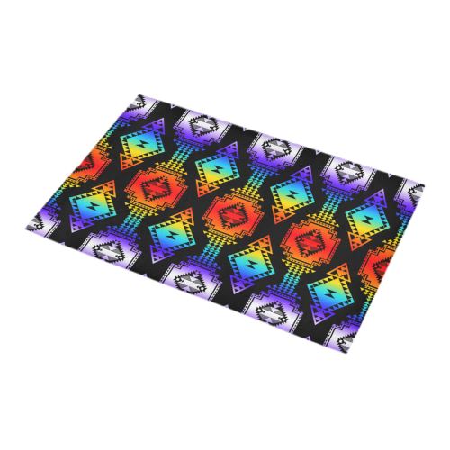 Rainbow Gathering Bath Rug 16''x 28'' Bath Rug 16''x 28'' e-joyer