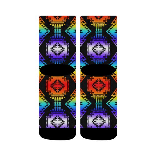 Rainbow Gathering Crew Socks Crew Socks e-joyer