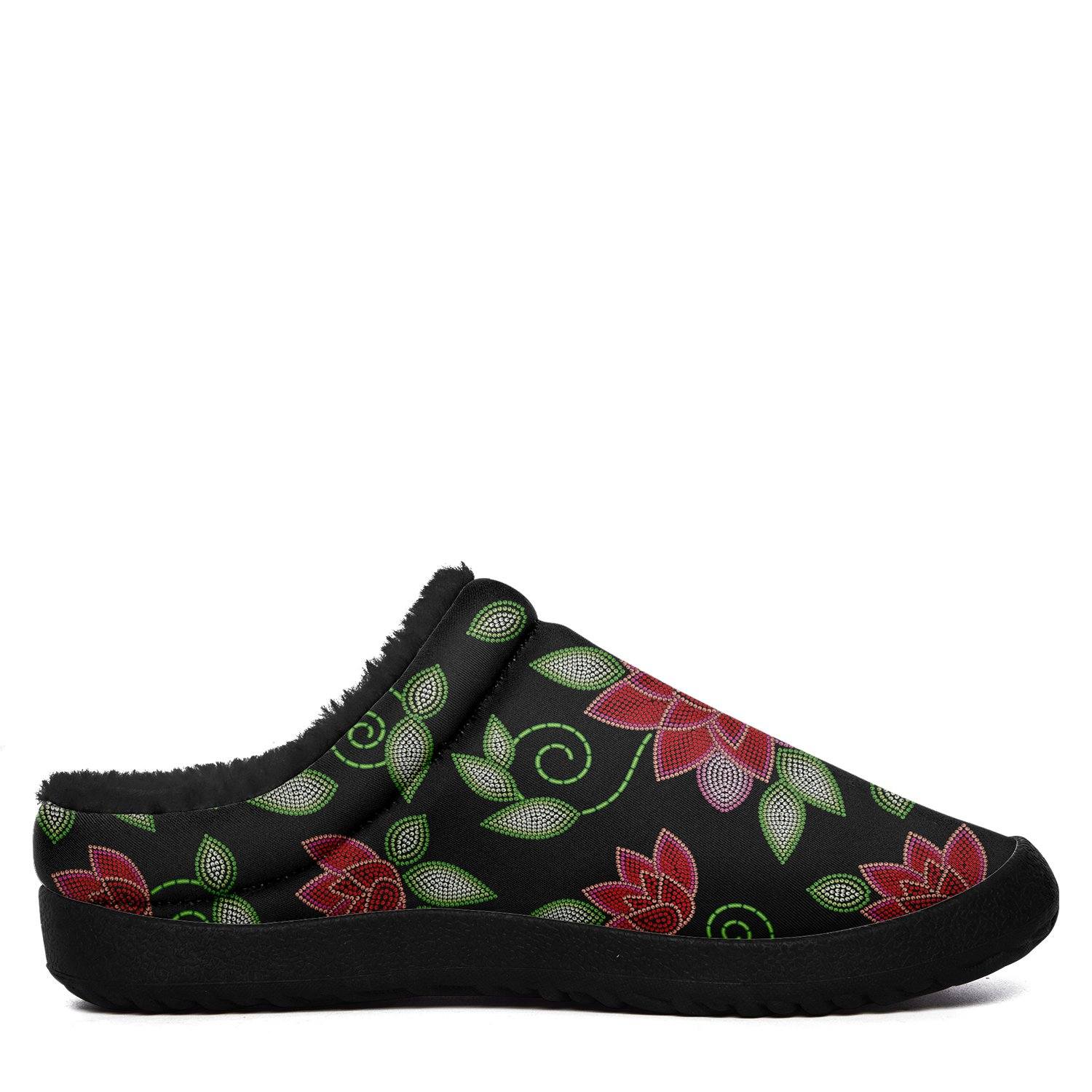 Red Beaded Rose Ikinnii Indoor Slipper 49 Dzine