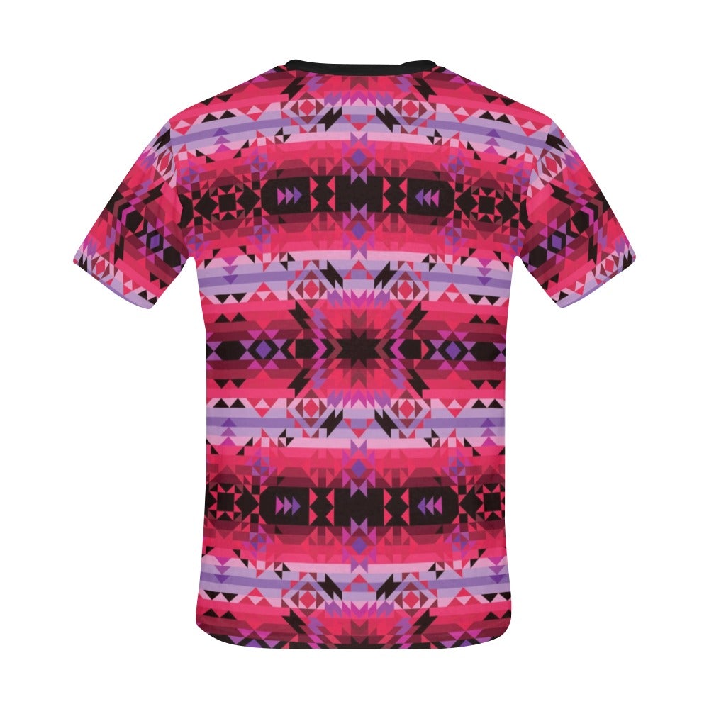 Red Star All Over Print T-Shirt for Men (USA Size) (Model T40) All Over Print T-Shirt for Men (T40) e-joyer