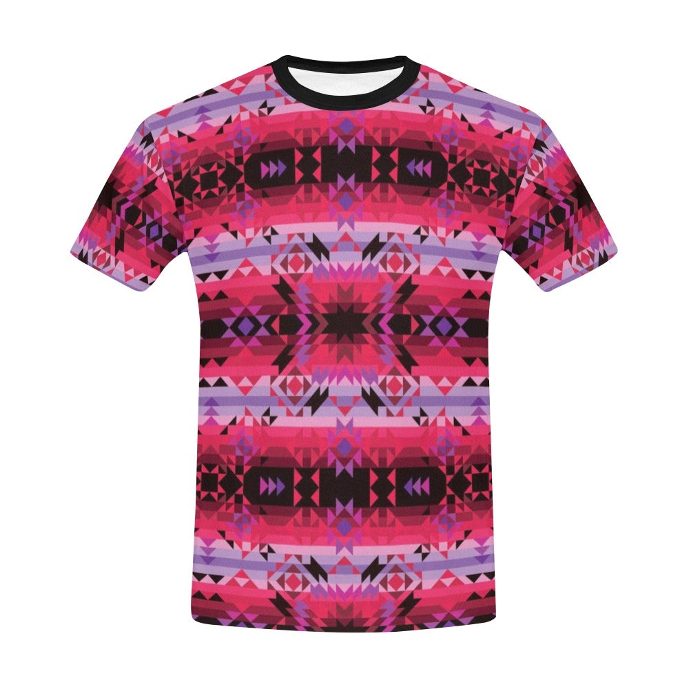 Red Star All Over Print T-Shirt for Men (USA Size) (Model T40) All Over Print T-Shirt for Men (T40) e-joyer