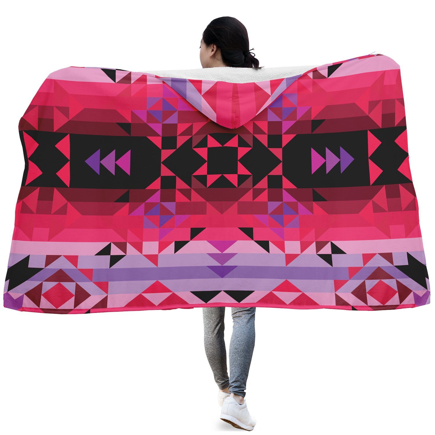 Red Star Hooded Blanket blanket 49 Dzine