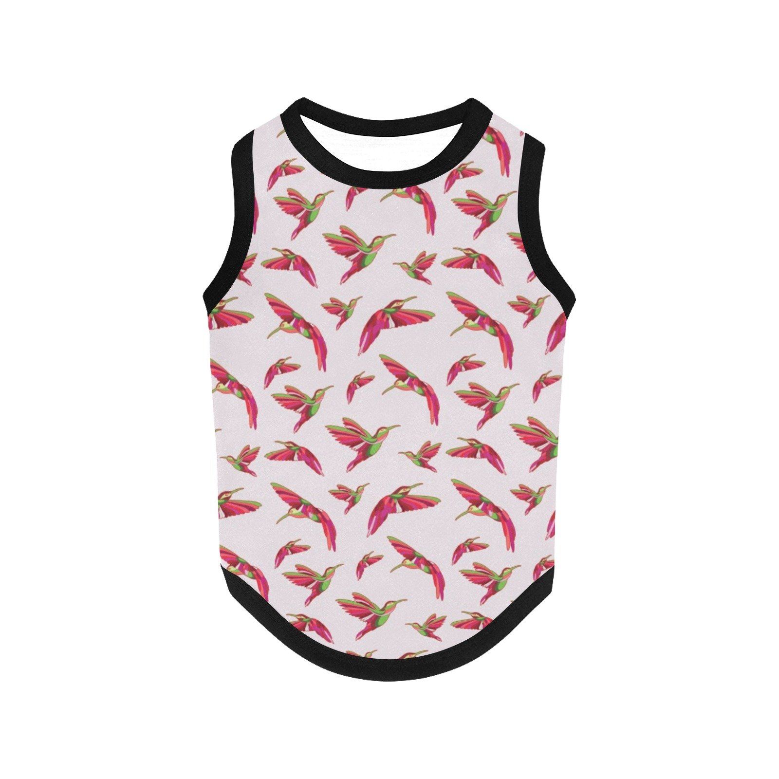 Red Swift Colourful All Over Print Pet Tank Top Pet Tank Top e-joyer