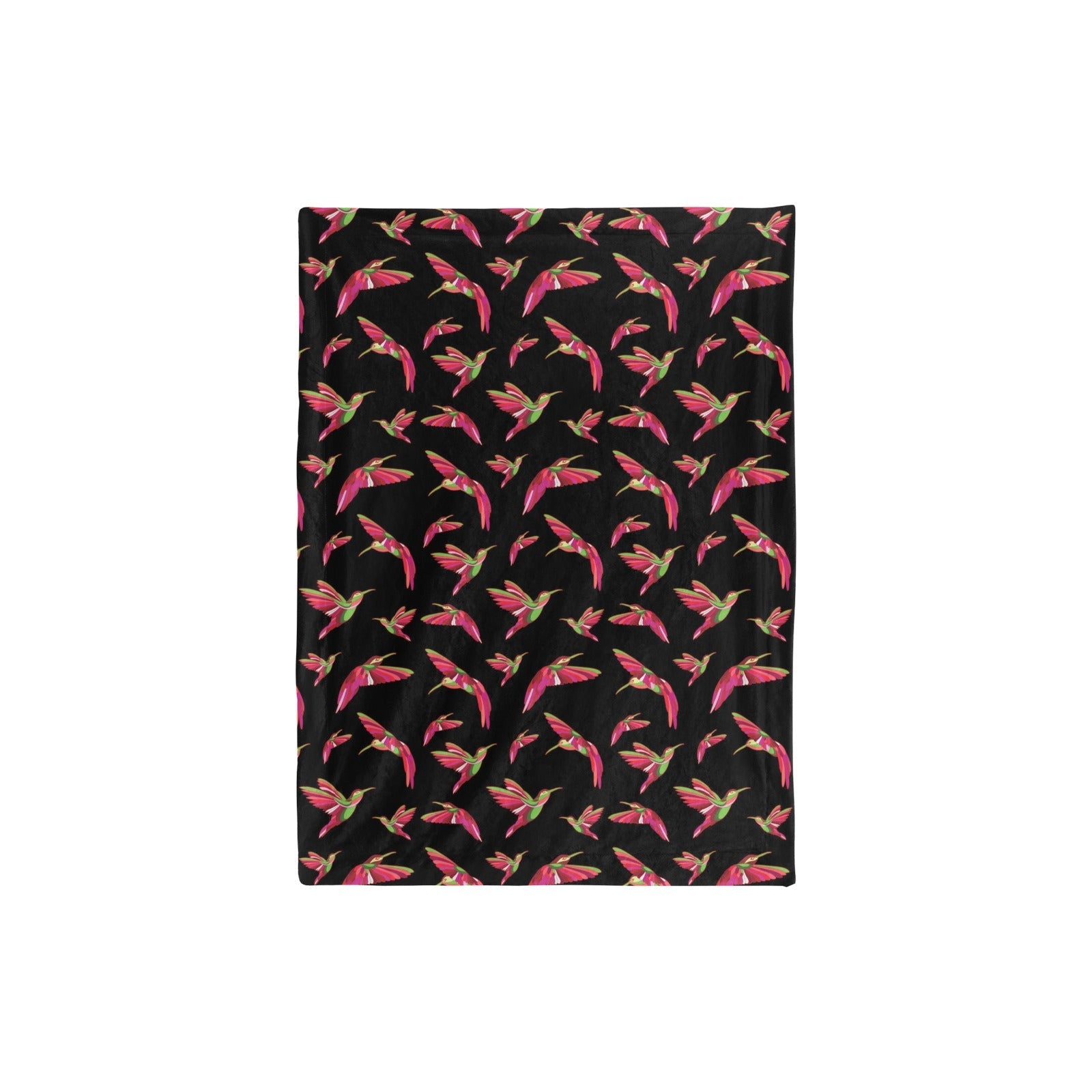 Red Swift Colourful Black Baby Blanket 30"x40" Baby Blanket 30"x40" e-joyer
