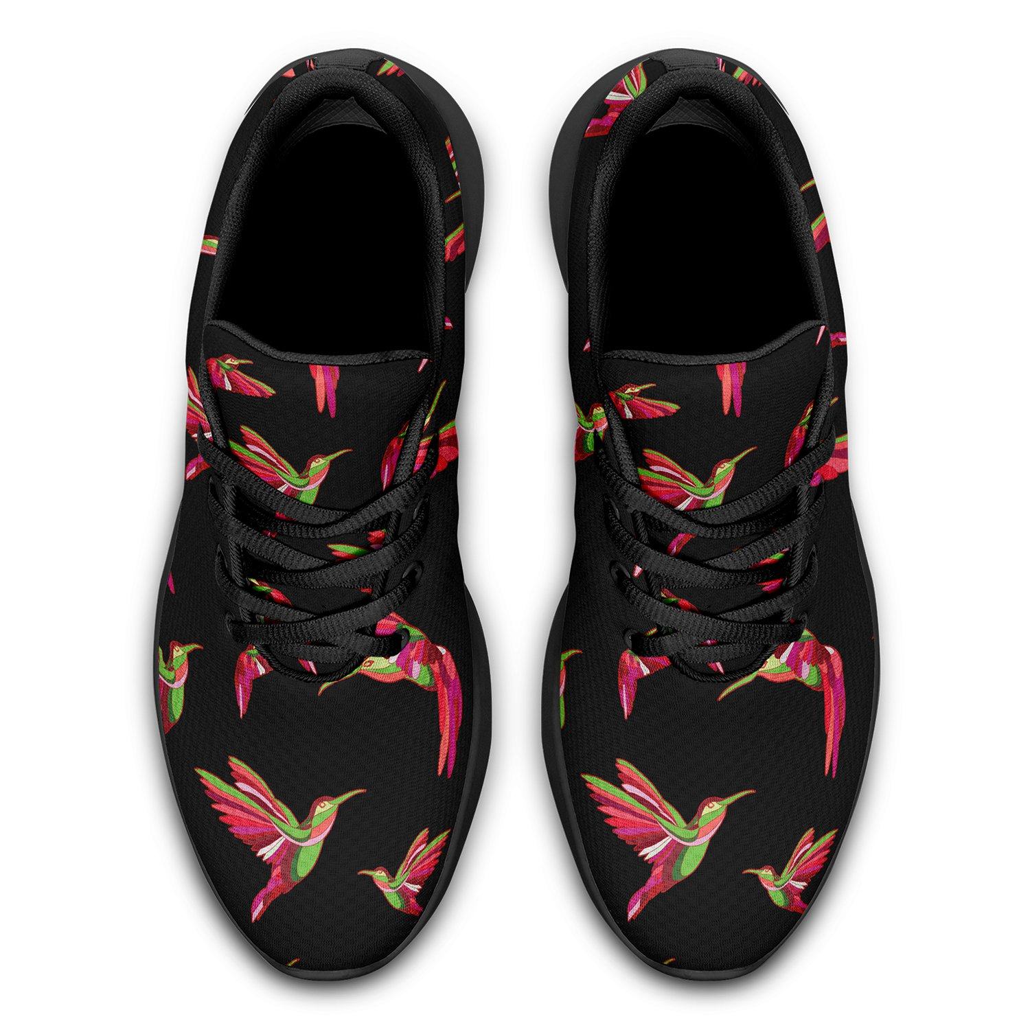 Red Swift Colourful Black Ikkaayi Sport Sneakers ikkaayi Herman