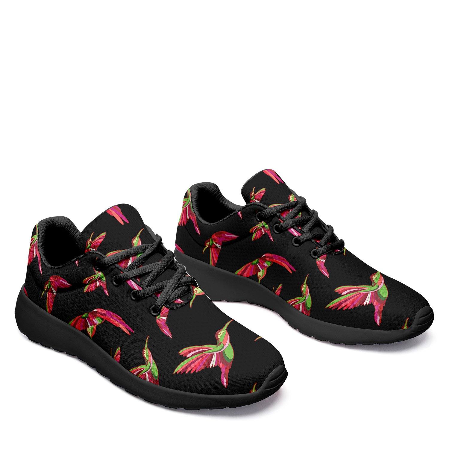 Red Swift Colourful Black Ikkaayi Sport Sneakers ikkaayi Herman