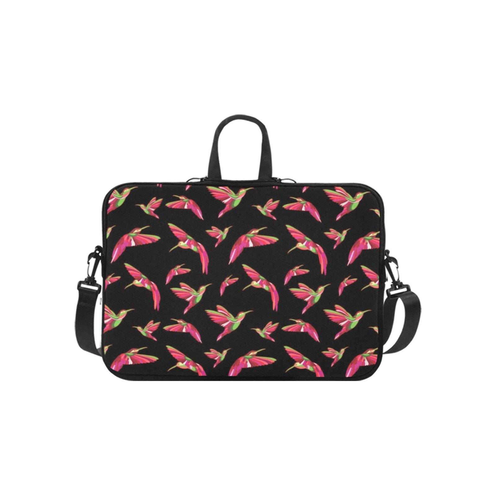 Red Swift Colourful Black Laptop Handbags 11" bag e-joyer