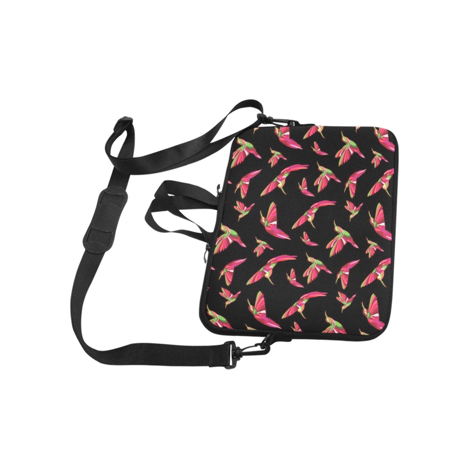 Red Swift Colourful Black Laptop Handbags 14" bag e-joyer