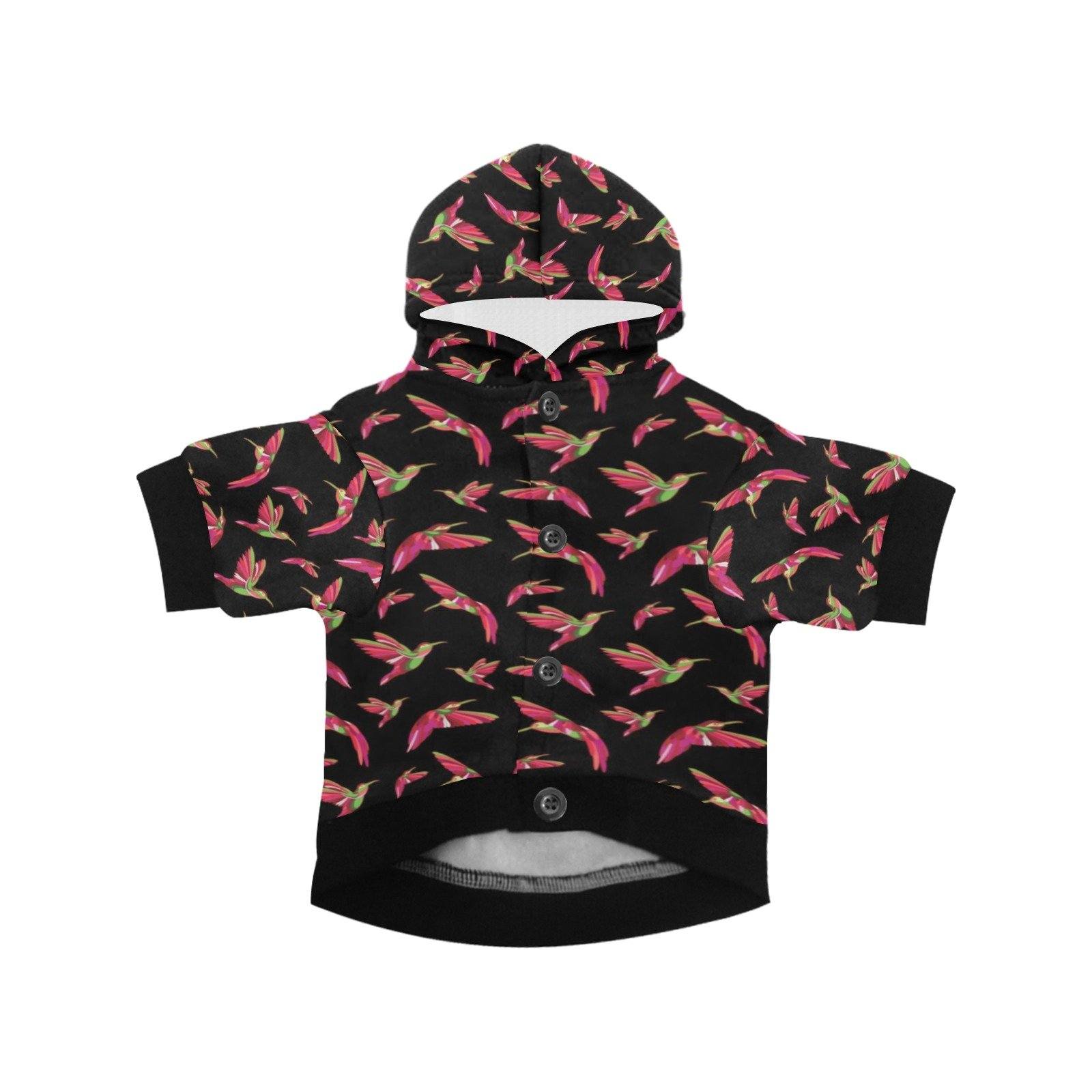 Red Swift Colourful Black Pet Dog Hoodie Pet Dog Hoodie e-joyer