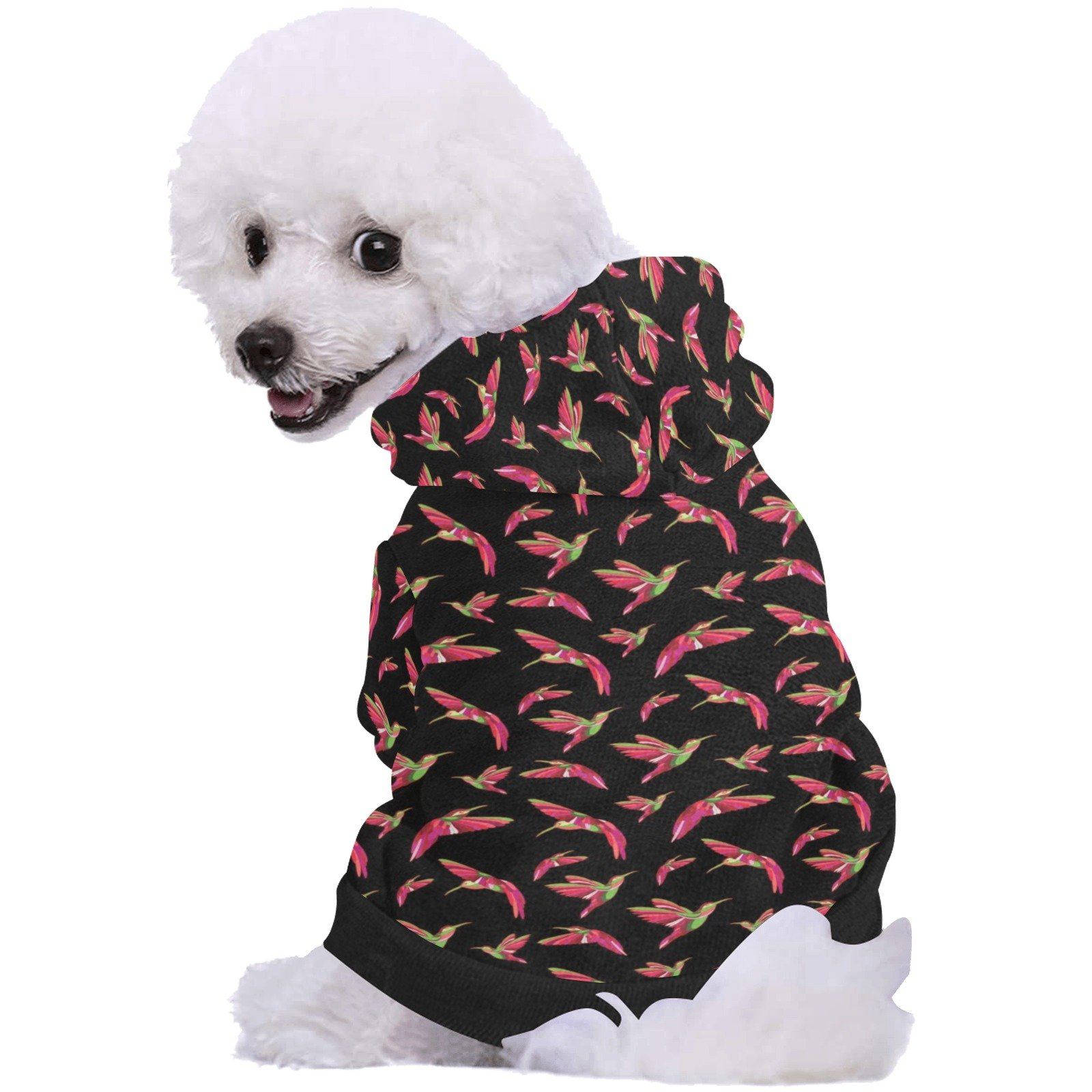 Red Swift Colourful Black Pet Dog Hoodie Pet Dog Hoodie e-joyer 